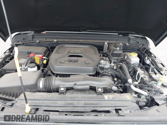 2022 Jeep Wrangler Unlimited Willys Sport with VIN 1C4HJXDN3NW132771, listed as a IAAI auction lot 41052274 with 33,302 mi miles and . Bid and sale history available at DreamBid. Image 10.