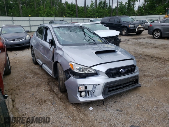2018 Subaru WRX Premium with VIN JF1VA1B6XJ9800270, listed as a Copart auction lot 46814161 with 0 mi miles and Salvage Title. Bid and sale history available at carsss.com. Image 1.