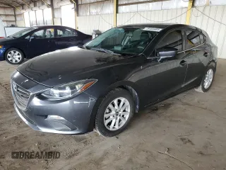 2015 Mazda 3 with VIN 3MZBM2L75FM215183, listed as a Copart auction lot 49465005 with 75,352 mi miles and Clean title. Bid and sale history available at DreamBid. Image 1.