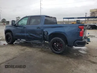 2019 Chevrolet Silverado 1500 Custom with VIN 3GCUYBEF1KG700224, listed as a Copart auction lot 79436234 with 81,814 mi miles and Salvage Title. Bid and sale history available at DreamBid. Image 2.