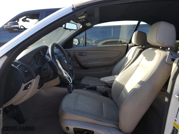 2012 BMW 1 Series 128i with VIN WBAUL7C53CVM83528, listed as a Copart auction lot 77259974 with 0 mi miles and Non Repairable. Bid and sale history available at carsss.com. Image 7.