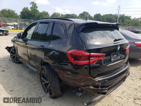 2020 BMW X3 M Competition z VIN 5YMTS0C03L9B59494, wystawiony jako Copart lot #60898423 z przebiegiem Nie podano mil oraz . Historia ofert i sprzedaży dostępna na DreamBid. Obrazek 2.