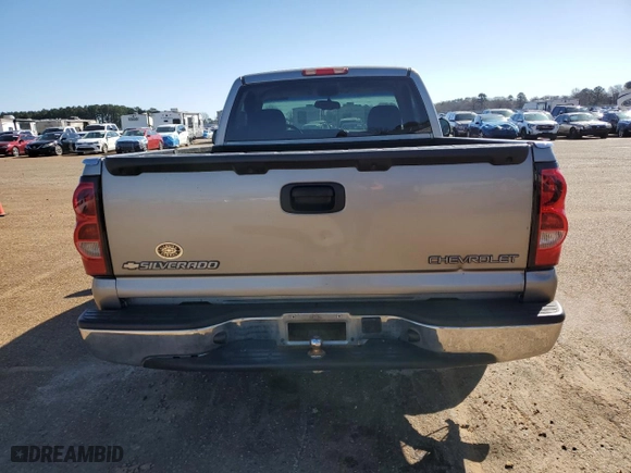 2003 Chevrolet Silverado 1500 with VIN 1GCEC14X73Z345682, listed as a Copart auction lot 47940005 with 143,881 mi miles and Salvage Title. Bid and sale history available at carsss.com. Image 6.
