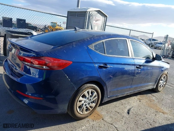 2017 Hyundai Elantra SE with VIN 5NPD74LF9HH155827, listed as a IAAI auction lot 41776033 with 131,404 mi miles. Bid and sale history available at carsss.com. Image 12.