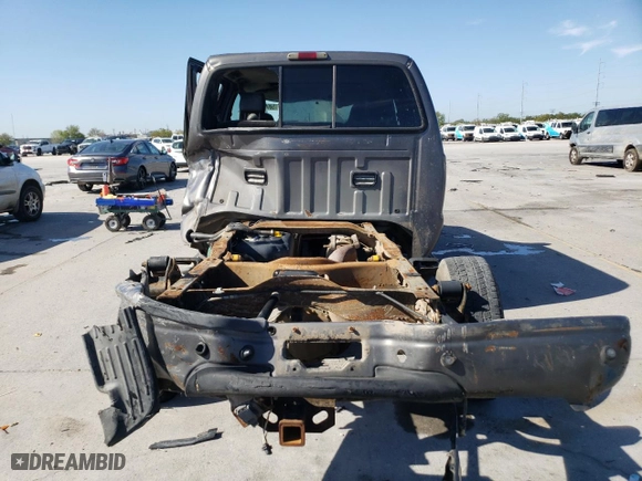 2004 Ford Super Duty F-350 SRW XL with VIN 1FTSW31P34EB18587, listed as a Copart auction lot 50098265 with 0 mi miles and Salvage Title. Bid and sale history available at carsss.com. Image 6.
