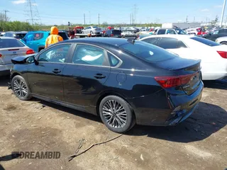 2024 Kia Forte GT-Line with VIN 3KPF54AD7RE822951, listed as a IAAI auction lot 41988055 with 16,180 mi miles and . Bid and sale history available at carsss.com. Image 3.