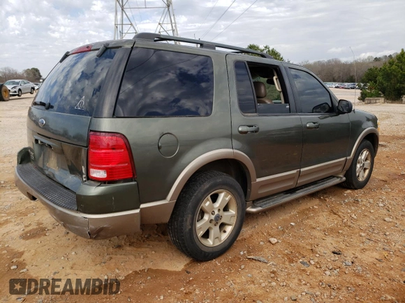 2003 Ford Explorer Eddie Bauer with VIN 1FMDU74W83UA66527, listed as a Copart auction lot 49727385 with 240,505 mi miles and Salvage title. Bid and sale history available at DreamBid. Image 3.