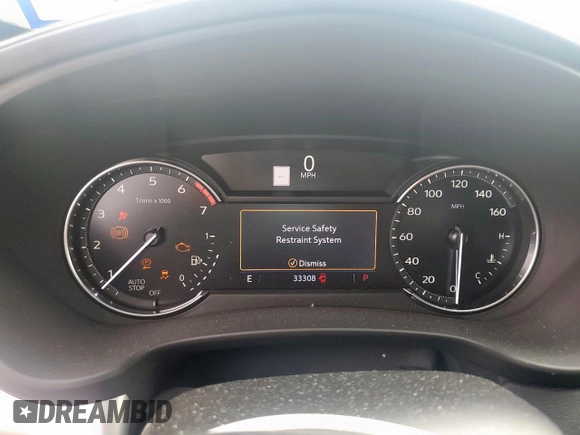 2019 Cadillac XT4 FWD Premium Luxury with VIN 1GYFZCR47KF175802, listed as a Copart auction lot 57153785 with 33,308 mi miles and Salvage title. Bid and sale history available at DreamBid. Image 9.