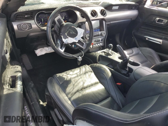 2022 Ford Mustang GT with VIN 1FA6P8CF5N5130246, listed as a Copart auction lot 52614965 with 58,078 mi miles and Salvage Title. Bid and sale history available at carsss.com. Image 8.