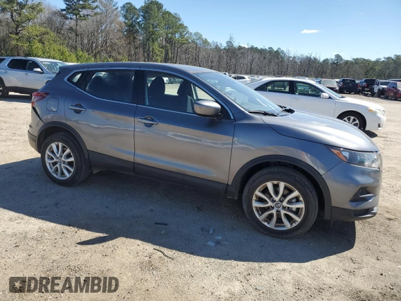 2022 Nissan Rogue S with VIN JN1BJ1AV5NW345005, listed as a Copart auction lot 47966115 with 12,477 mi miles and Salvage title. Bid and sale history available at DreamBid. Image 4.