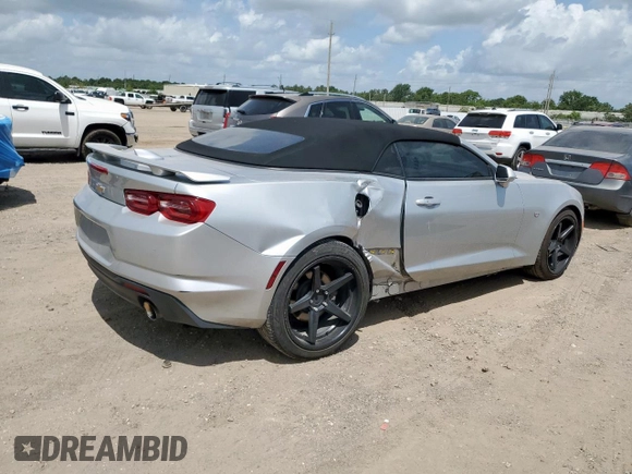2019 Chevrolet Camaro 1LT with VIN 1G1FB3DS5K0119756, listed as a Copart auction lot 59923005 with 112,899 mi miles and Salvage title. Bid and sale history available at DreamBid. Image 3.