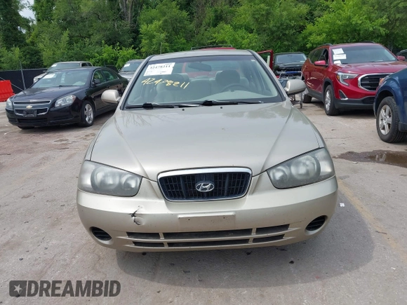 2003 Hyundai Elantra GLS z VIN KMHDN45D73U556305, wystawiony jako IAAI lot #42478211 z przebiegiem 149 648 mil mil oraz . Historia ofert i sprzedaży dostępna na DreamBid. Obrazek 6.