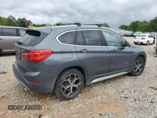 2016 BMW X1 xDrive28i with VIN WBXHT3C33GP888393, listed as a Copart auction lot 51929125 with 155,783 mi miles and Salvage Title. Bid and sale history available at carsss.com. Image 3.