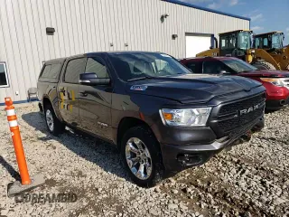2020 Ram 1500 Big Horn with VIN 1C6SRFFM3LN323615, listed as a Copart auction lot 65014024 with 90,808 mi miles and Salvage Title. Bid and sale history available at carsss.com. Image 11.