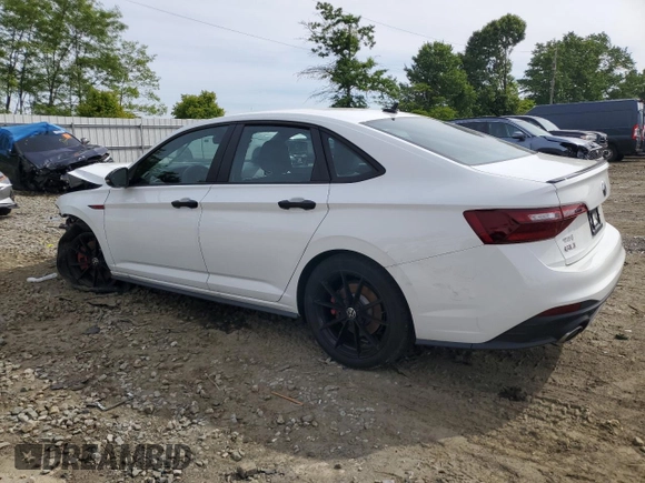 2024 Volkswagen Jetta 40th Anniversary Edition with VIN 3VW9T7BU7RM006621, listed as a Copart auction lot 58410695 with 16,412 mi miles and Salvage title. Bid and sale history available at DreamBid. Image 2.