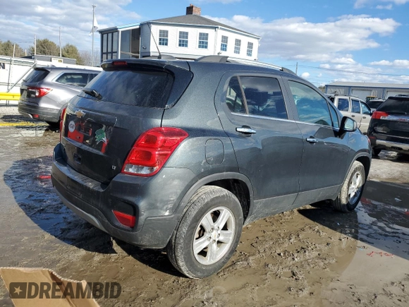 2018 Chevrolet Trax LT with VIN KL7CJPSB3JB710840, listed as a Copart auction lot 46485145 with 61,459 mi miles and Salvage Title. Bid and sale history available at carsss.com. Image 3.