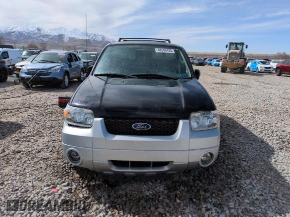 2006 Ford Escape Hybrid with VIN 1FMCU96H06KA75275, listed as a Copart auction lot 48596425 with 216,379 mi miles and Salvage title. Bid and sale history available at DreamBid. Image 5.