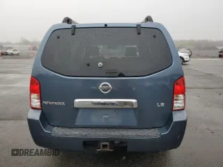 2005 Nissan Pathfinder SE z VIN 5N1AR18W65C705332, wystawiony jako Copart lot #86779704 z przebiegiem 119 877 mil mil oraz Czysty tytuł • Clean title. Historia ofert i sprzedaży dostępna na DreamBid. Obrazek 6.