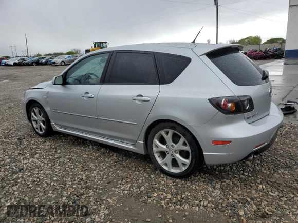 2007 Mazda 3 S Sport with VIN JM1BK143871681123, listed as a Copart auction lot 53554495 with 94,525 mi miles and Salvage Title. Bid and sale history available at DreamBid. Image 2.