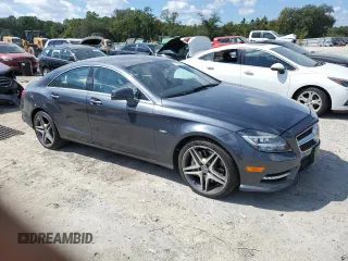 2012 Mercedes-Benz CLS-Class CLS 550 with VIN WDDLJ9BB5CA021508, listed as a Copart auction lot 73669944 with 142,422 mi miles and Salvage Title. Bid and sale history available at carsss.com. Image 4.