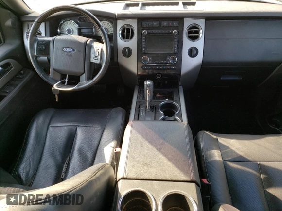 2014 Ford Expedition EL Limited with VIN 1FMJK2A55EEF27803, listed as a Copart auction lot 71224274 with 130,129 mi miles and Salvage Title. Bid and sale history available at carsss.com. Image 8.