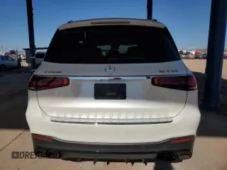 2021 Mercedes-Benz GLS with VIN 4JGFF8KE1MA391073, listed as a Copart auction lot 89348815 with 0 mi miles and Salvage Title. Bid and sale history available at carsss.com. Image 6.