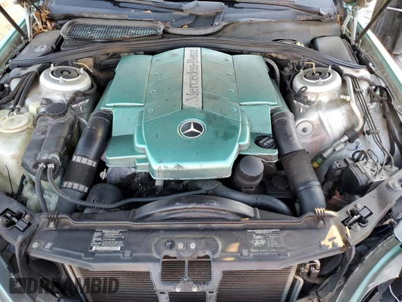 2001 Mercedes-Benz S-Class with VIN WDBNG70J51A156970, listed as a Copart auction lot 88227025 with 196,797 mi miles and Salvage Title. Bid and sale history available at carsss.com. Image 11.