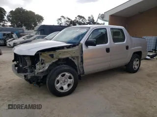 2010 Honda Ridgeline RT with VIN 5FPYK1F25AB013221, listed as a Copart auction lot 66996454 with 54,390 mi miles and Salvage Title. Bid and sale history available at carsss.com. Image 1.