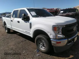 2020 Ford Super Duty F-250 SRW XL with VIN 1FT7W2BT1LEC42237, listed as a IAAI auction lot 28577547 with 24,838 mi miles. Bid and sale history available at carsss.com. Image 1.