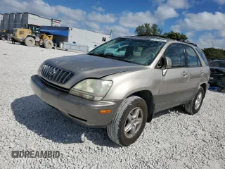 2001 Lexus RX 300 z VIN JTJGF10U010090058, wystawiony jako Copart lot #43228535 z przebiegiem 324 052 mil mil oraz Nie do naprawy • Non repairable. Historia ofert i sprzedaży dostępna na DreamBid. Obrazek 1.