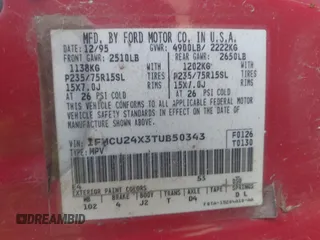 1996 Ford Explorer с VIN 1FMCU24X3TUB50343, выставлен на аукционе IAAI как лот 42832448 с пробегом 210 359 миль миль и . История ставок и продаж доступна на DreamBid. Изображение 9.