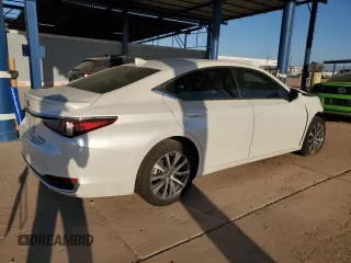 2021 Lexus ES with VIN 58ACA1C1XMU007237, listed as a Copart auction lot 74486134 with 57,064 mi miles and Salvage Title. Bid and sale history available at carsss.com. Image 3.