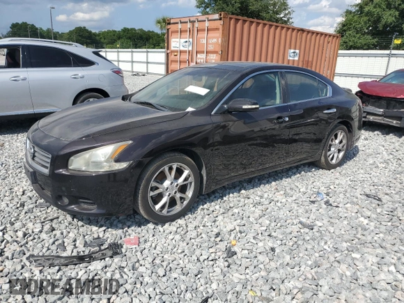 2013 Nissan Maxima S with VIN 1N4AA5APXDC813088, listed as a Copart auction lot 54798475 with 127,422 mi miles and Clean Title. Bid and sale history available at DreamBid. Image 1.