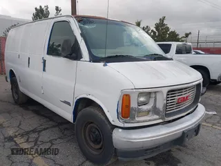 2002 GMC Savana z VIN 1GTHG35F021200273, wystawiony jako IAAI lot #41600511 z przebiegiem 230 052 mil mil oraz . Historia ofert i sprzedaży dostępna na DreamBid. Obrazek 1.