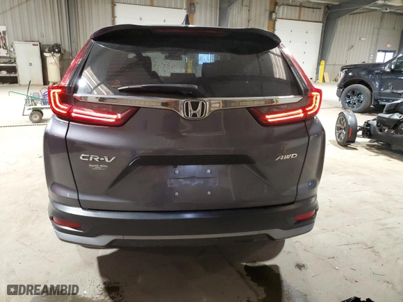 2020 Honda CR-V LX with VIN 5J6RW2H25LL018367, listed as a Copart auction lot 53148585 with 47,574 mi miles and Salvage Title. Bid and sale history available at carsss.com. Image 6.