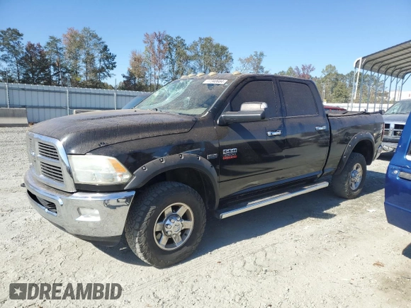 2010 Dodge Ram 2500 SLT with VIN 3D7TT2CTXAG190155, listed as a Copart auction lot 77340684 with 157,170 mi miles and Salvage Title. Bid and sale history available at carsss.com. Image 1.