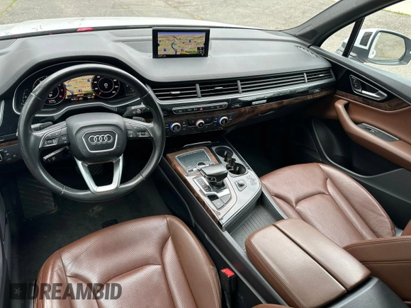 2018 Audi Q7 Premium Plus with VIN WA1LAAF70JD019706, listed as a Copart auction lot 63009995 with 109,501 mi miles and Clean title. Bid and sale history available at DreamBid. Image 5.
