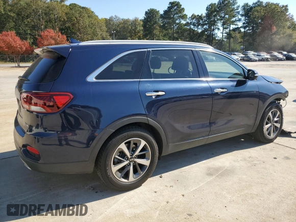2019 Kia Sorento EX Sport V6 with VIN 5XYPH4A59KG531302, listed as a Copart auction lot 78067424 with 113,304 mi miles and Salvage Title. Bid and sale history available at carsss.com. Image 3.