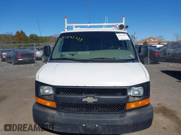 2012 Chevrolet Express Cargo with VIN 1GCWGFBA4C1201669, listed as a IAAI auction lot 41831558 with 267,255 mi miles and . Bid and sale history available at DreamBid. Image 12.