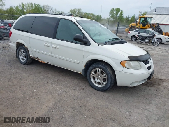 2004 Dodge Caravan SXT z VIN 2D4GP44L14R617041, wystawiony jako IAAI lot #42131204 z przebiegiem 176 105 mil mil oraz . Historia ofert i sprzedaży dostępna na DreamBid. Obrazek 1.