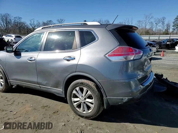 2015 Nissan Rogue SV with VIN KNMAT2MV9FP546616, listed as a Copart auction lot 41642805 with 146,863 mi miles and Salvage Title. Bid and sale history available at carsss.com. Image 12.
