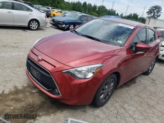 2019 Toyota Yaris Sedan L with VIN 3MYDLBYV1KY518830, listed as a Copart auction lot 55040402 with 0 mi miles. Bid and sale history available at carsss.com. Image 2.