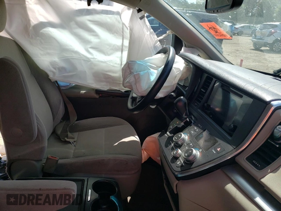 2016 Toyota Sienna LE AAS with VIN 5TDKK3DC9GS708215, listed as a Copart auction lot 52937065 with Not provided miles and Salvage title. Bid and sale history available at DreamBid. Image 7.