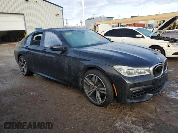 2016 BMW 7 Series 750i xDrive with VIN WBA7B0C56GG527023, listed as a Copart auction lot 46312405 with 66,018 mi miles and Clean title. Bid and sale history available at DreamBid. Image 4.