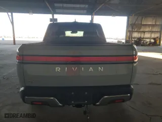 2022 Rivian R1T Adventure Package with VIN 7FCTGAAA3NN014291, listed as a Copart auction lot 76587044 with 0 mi miles and Salvage Title. Bid and sale history available at carsss.com. Image 6.