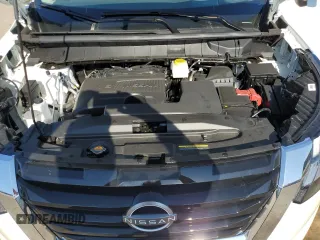 2024 Nissan Pathfinder Platinum with VIN 5N1DR3DG9RC307349, listed as a Copart auction lot 43464825 with 1,077 mi miles and Salvage title. Bid and sale history available at DreamBid. Image 12.