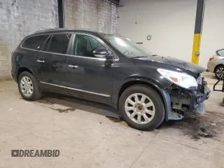 2014 Buick Enclave Premium with VIN 5GAKVCKD8EJ368053, listed as a Copart auction lot 54732915 with 116,793 mi miles and Salvage Title. Bid and sale history available at DreamBid. Image 4.