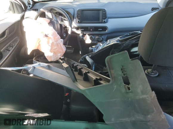 2018 Hyundai Kona SE with VIN KM8K1CAA7JU148263, listed as a Copart auction lot 53113385 with Not Provided miles and Salvage Title. Bid and sale history available at DreamBid. Image 8.