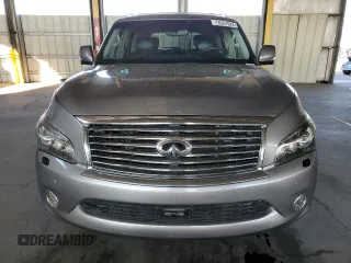2012 Infiniti QX56 7-passenger with VIN JN8AZ2NF9C9515733, listed as a Copart auction lot 78267924 with 147,493 mi miles and Clean Title. Bid and sale history available at carsss.com. Image 5.