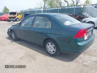 2001 Honda Civic LX with VIN JHMES16531S009904, listed as a IAAI auction lot 42079635 with 182,269 mi miles. Bid and sale history available at carsss.com. Image 3.